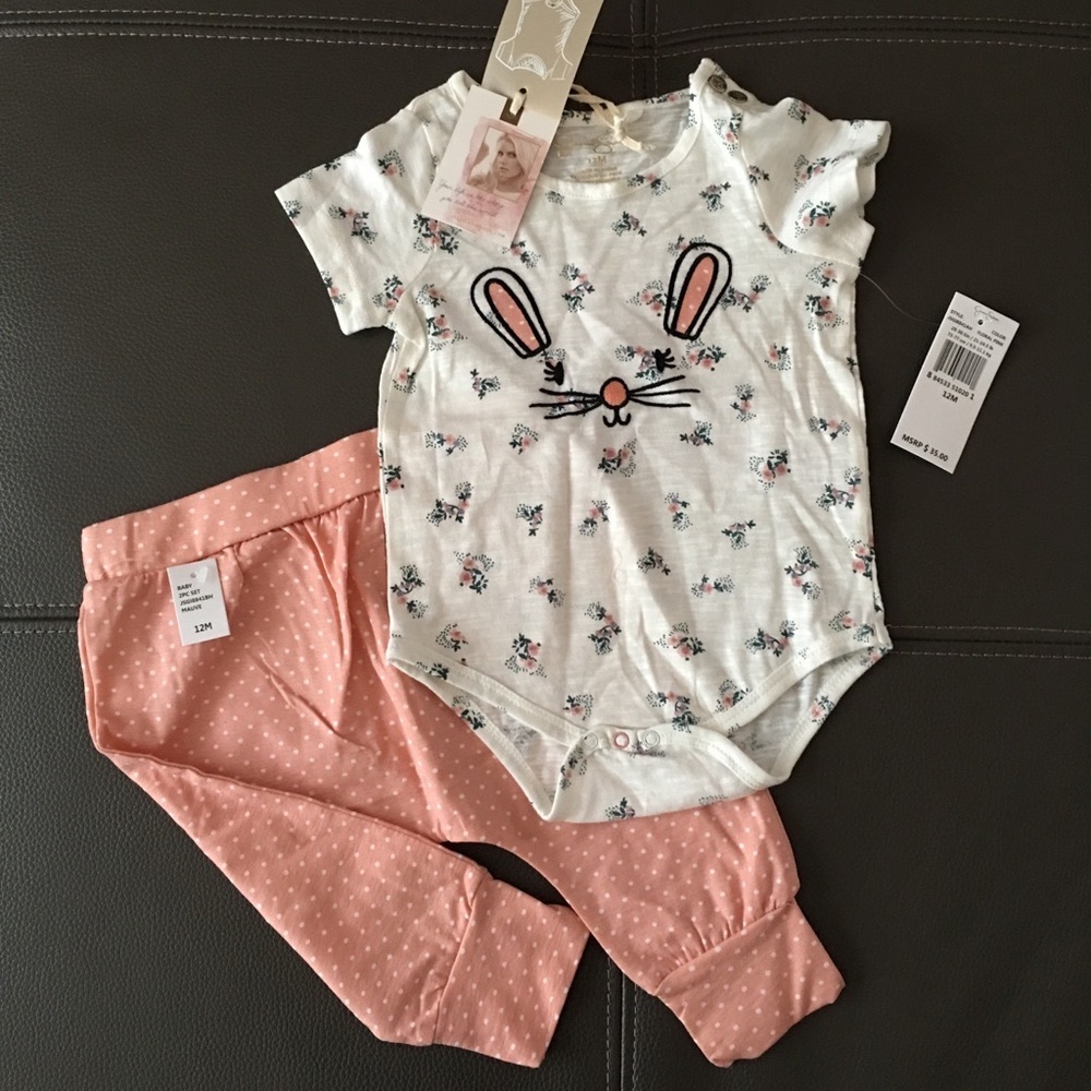 Jéssica Simpson Baby PEACH PINDOT Easter Bunny